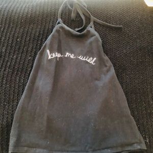 Keep Me Wild crop halter